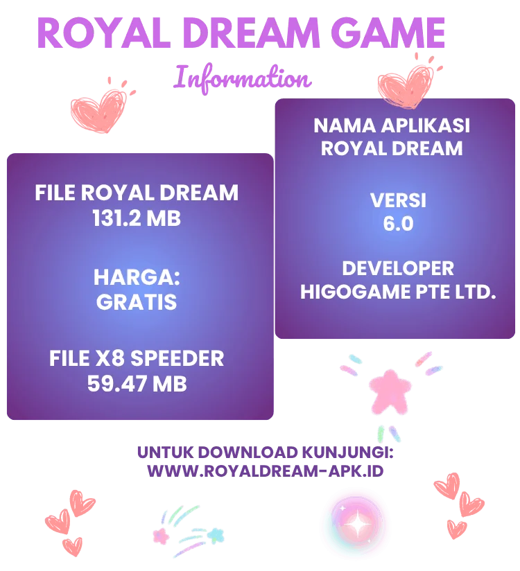 Royal Dream 2 royal dream apk information table 1