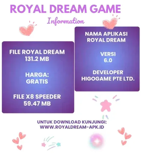 Royal Dream 2 royal dream apk information table 1